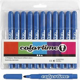 Colortime Tusch 5 mm - Azure, 12 stk. i pakke