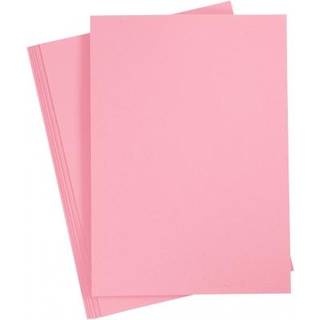 Mørk Rosa A4 Karton 210g - 10 Ark