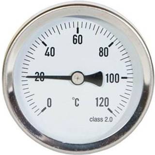 Skivetermometer Ø63 1/2" x 45 mm 0-60°C