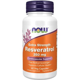 NOW Foods Resveratrol Ekstra 350 mg