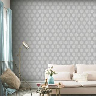 Arthouse Wallpaper Luxe Hexagon 910206