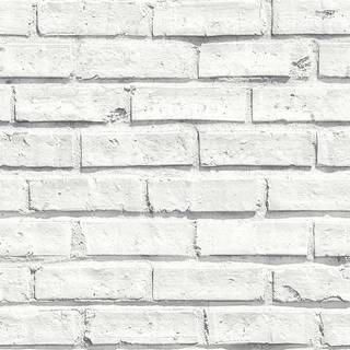 Arthouse Wallpaper White Brick 623004