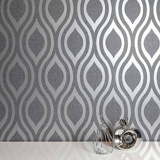 Arthouse Wallpaper Luxe Ogee 910202