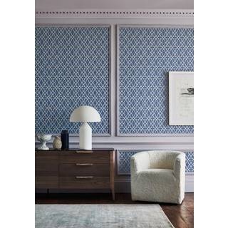 Treillage - White & Hyacinth
