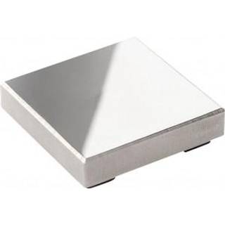 Præcis Stempelblok i Massiv Metal - 5,5x5,5 cm