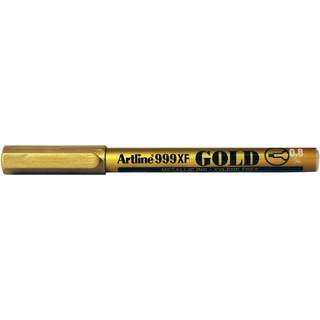 Metallic Marker 999XF 0.8 guld, Artline EK-999XF gold, 12stk