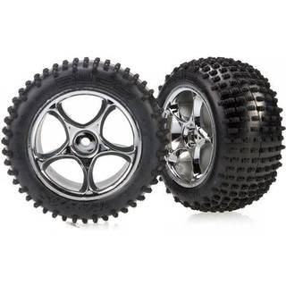 Traxxas 2470R Tires & Wheels 2,2" Alias/Tracer Soft Rear (2)