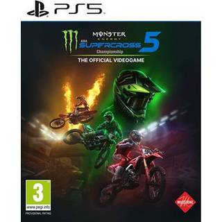 Monster Energy Supercross - The Official Videogame 5 (PS5) ➞ På lager - klar til levering