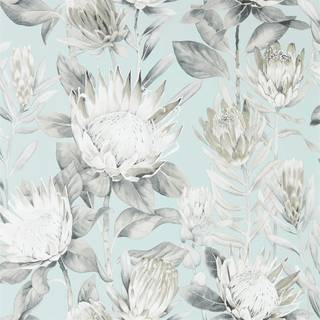 King Protea Aqua/Linen - 216645
