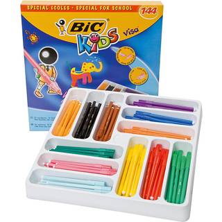 BIC Visafin Tusch 0,7 mm - Assorterede 144 stk.