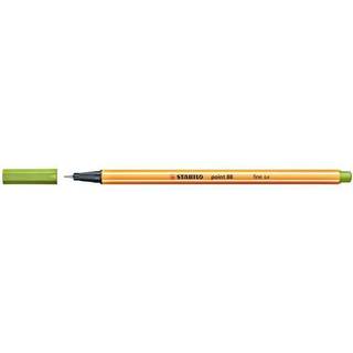 Stabilo 150-88-33 Apple Green, Point 88 0,4mm fineliner (10stk.)