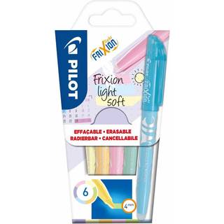 Pilot FriXion Light S Highlighter | 6 farver