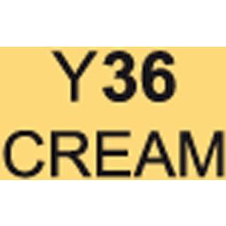 Twin Brush Marker - Cream