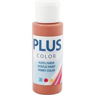 Plus Color Hobbymaling Terrakotta 60ml - Hurtig Tørring