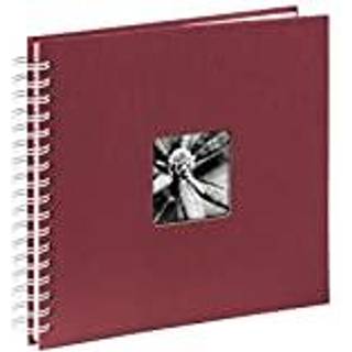 Hama "Fine Art" Spiral Album 28x24 cm 50 White Pages Bordeaux