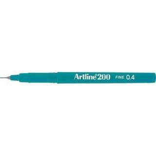Artline Fineliner 200 Fine 0.4 mørkegrøn