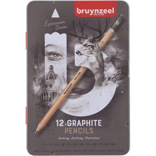 Bruynzeel graphite blyantsæt - Fast Lavp...
