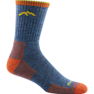 Darn Tough Men's Hiker Micro Crew Sock Cushion Denim, XL