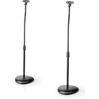 Nedis - stand - for speaker(s) - matte black