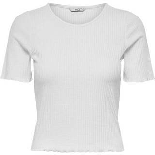Only - Hvid - Onlemma S/S Short Top Noos Jrs - Large