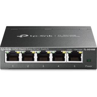 TP-Link Switch TL-SG105E 5-Ports, Web Management, 1 Gbps