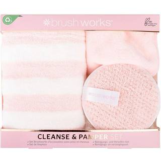 Brushworks Cleanse & Pamper Set 3pcs