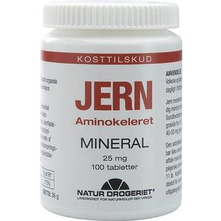 Natur Drogeriet Jern Complex 25 mg - 100 tabs.