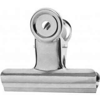 Sølv Metalklemmer 7,5 cm - 6 stk. til Organisering