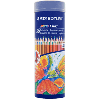 Staedtler farveblyantsæt 36 stk. (På lager i varehus)