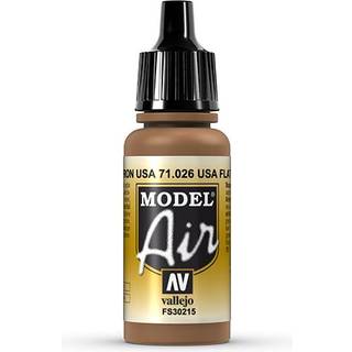 Vallejo Model Air 17Ml Us Flat Brown [Levering: 1-2 dage]