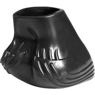 Acavallo - Klokker, gel, anatomisk, no turn gel hoof boots - COB / BLACK