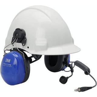3M PELTOR EX Headset, hjelmmonteret, 33 dB, blå, MT72H540F-50.