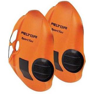 Peltor SportTac erstatningsskaller, orange, 2stk