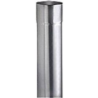 VM Zinc Nedløbsrør 0,8x100 mm. Lgd a 2 mtr. Valsblank. -Tages ikke retur-