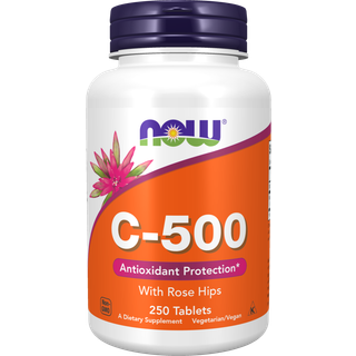 Vitamin C-500 med hybenrosen - 250 tabletter