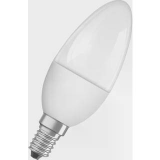 Osram LED pære Kerte 5W/827 (40W) mat dæmpbar E14