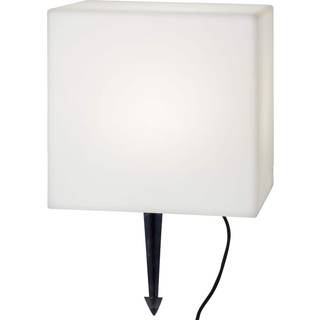 Star Trading 803-97 Square Dekorativ Lampe 30 cm, hvid ➞ På lager - klar til levering