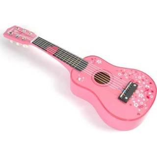 Pink guitar Tidlo Børne instrument T0057