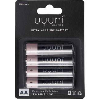 FORÅRSUDSALG - Uyuni - AA Batterier - 1,5V - 2300mAh - 4-Pak