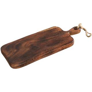Skærebræt m. Håndtag Akacietræ 46 cm.