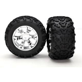 Traxxas TRX-5674 Dæk og hjul. samlet. limet