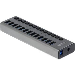 DeLOCK USB hub med 13 USB-A porte | PRIS-MATCH