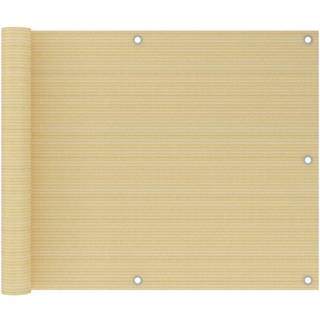 altanafskærmning 75x300 cm HDPE rød