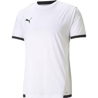 Men&#39;s Puma team LIGA Football Jersey, White, Size L, Sport - Black - L