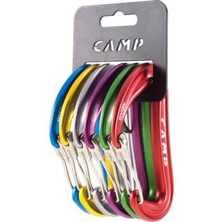 C.A.M.P. - Dyon Rack 6 Pack - Karabin med snaplås kulørt
