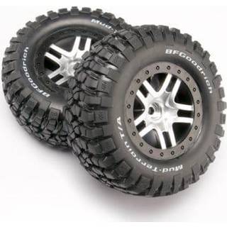 Traxxas 5877 Tires & Wheels, BFGoodrich/Split-Spoke, 2WD Front (2)