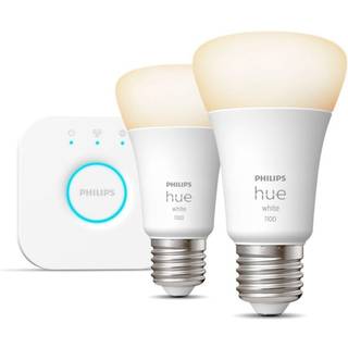 Philips Hue Starterkit 2x E27 + Hue Bridge
