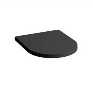Kartell by LAUFEN toiletsæde med soft close og quick release, sort højglans