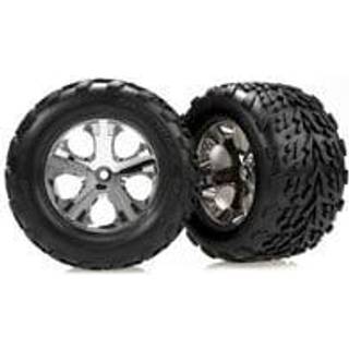Traxxas TRX-3668 Dæk og hjul. samlet. limet