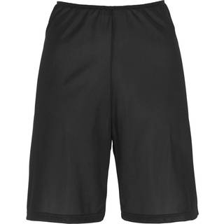 Damella Microfiber Waist Slip Shorts - Black - 50
